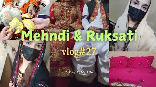 BALOCHI Henni Shap Mehndi Night Balochi Rukhsati  BALOCHI WEDDING ❤️ Quratulainharis [upl. by Kensell]