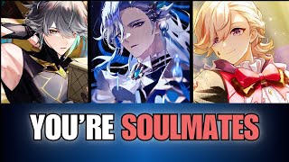 Youre soulmates  Multicharacter genshin impact x listener asmr [upl. by Emelyne]