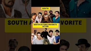 South Indian Actors’ Favorite Bollywood Stars  Who Do They Admire the Most [upl. by Fleeta479]