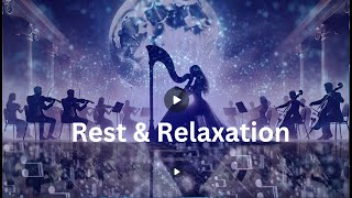 Harp Music Piano and Soft Orchestra Rest amp Relax [upl. by Drusie406]