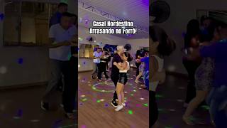 Casal Nordestino Arrasando no Forró 💃🕺 ForróNordestino AmorPelaDança [upl. by Yerag]