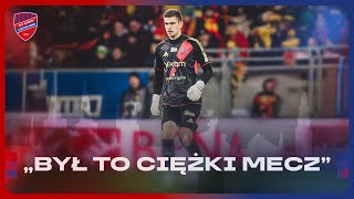 WYWIAD  Kacper Trelowski po meczu z Jagiellonią [upl. by Ladnik]