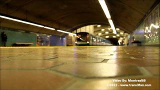 Montreal Metro Station Place StHenri HD [upl. by Ilatfan]