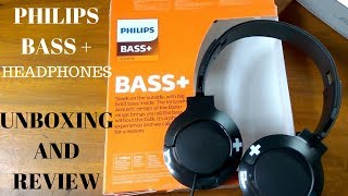 Philips Bass onear headphones  Unboxing amp Review  Best budget headphones [upl. by Otrebogad]