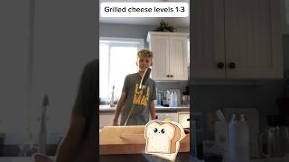 Grilled cheese levels 13 chef cooking cookingchannel tasty [upl. by Lamori]