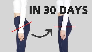 8 Min Exercises to Fix Anterior Pelvic Tilt FAST  Relieve Lower Back Pain amp Look Taller [upl. by Astto818]