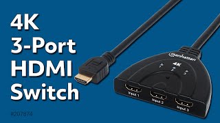 4K 3 Port HDMI Switch [upl. by Ashlie829]