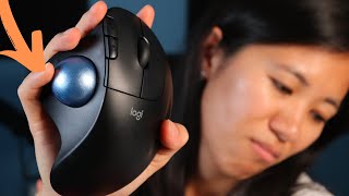 Is an Ergonomic Mouse Worth It Logitech ERGO M575 Review [upl. by Aceissej]