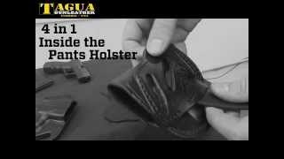 Tagua 4 in 1 Inside the Pant Holster IPH4 Holster [upl. by Dorie442]