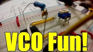 Lets make a Voltage Controlled Oscillator VCO [upl. by Brnaby]