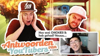 YOUTUBERS GEVEN ANTWOORD [upl. by Mina240]