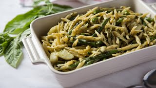 Ligurian Pesto Pasta Recipe [upl. by Nnylyma713]