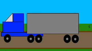 Build A Big Truck with Shapes For Kids [upl. by Ronyar]