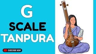 Tanpura G sharp scale  Vocal practice for female  muzzico [upl. by Yllah]