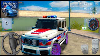 Police Sim 22 Simulator Game  Chor Police Gameplay Merceriz Benz G Cop Duty [upl. by Dalston276]