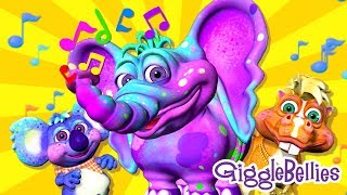 Animal Songs For Baby Kids Children And Toddler  Fly Away With Me  Nursery Rhymes By GiggleBellies [upl. by Kcerred]