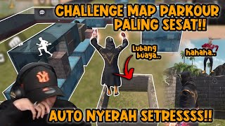 NAMATIN MAP PARKOUR TERSULIT AUTO KEJEBAK TERUS COK 😭 [upl. by Reggi]