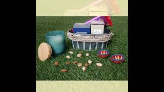 DIY  Make your Own Gift Hamper for Diwali in Tin Container  Also use it as a home decor planter [upl. by Sclar267]