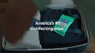 On the Go  Trip  Clorox Disinfecting Wipes Flex Pack [upl. by Anigroeg]