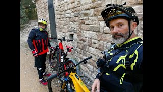 MTB Monte Morello con Fox 38  Skilift  Bunker Miglio Verde con GoPro Hero 10 2022 [upl. by Kciredor]