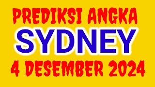 PREDIKSI ANGKA MAIN SDY HARI INI 4 DESEMBER 2024 [upl. by Mchale]