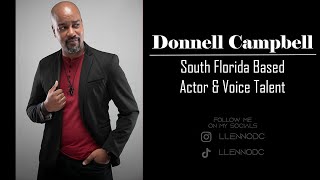 Demo Reel  Donnell Campbell [upl. by Akinnej]