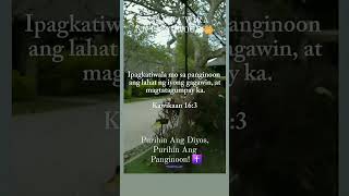 Banal Na Wika Ng Panginoon 🙏✝️🕊 god love jesus motivation bible quotes inspiration shorts [upl. by Retsevlys]