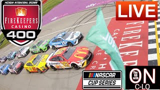 🔴FireKeepers Casino 400 at Michigan Live Nascar Cup Series Play by Play Live leaderboard amp More [upl. by Lundquist888]