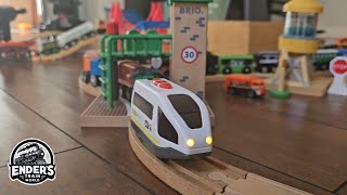 Long Wooden Train 🚆 🚂 Toy Trains [upl. by Ferneau]