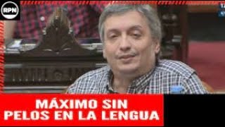 MAXIMO KIRCHNER y un discurso ÉPICO en el Congreso que dejo llenos de odios a los gorilas [upl. by Itnaihc]