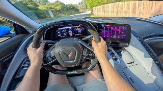 2024 Corvette Z06 POV DRIVE Review 060mph 26s [upl. by Anyar964]