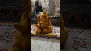 Eco friendly Ganesha  Half Million views 🙏 🙏 🙏  Vinayagar chaturthi 2024 shorts Anna Pathiram [upl. by Koeppel288]