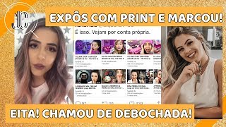 🔥EITA FUNBABE EXPÕE INGREDY BARBI COM PRINT MARCA O  E DETONA YOUTUBER [upl. by Annahsohs]