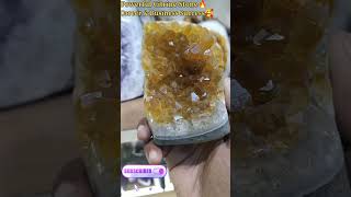 Citrine crystal stone  Career amp Business Success stone  Citrine Stone benefits in hindi crystals [upl. by Vano]