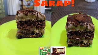 Trending Fudge milo cake recipeMilo recipepatok na dessertPagkaing pinoy [upl. by Timon]