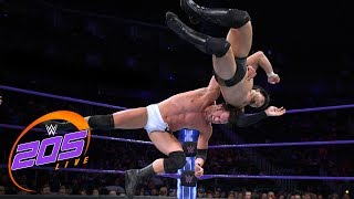 Roderick Strong vs Hideo Itami WWE 205 Live Feb 6 2018 [upl. by Bille]