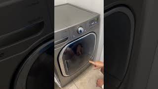 611 LG Dryer Gas Running video [upl. by Ttej]