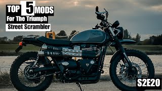 The Ultimate Scrambler 900 Mods  Motovlog S2 E20 [upl. by Meuse]