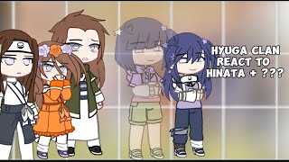 hyuga clan react to hinata   azy [upl. by Eleda]