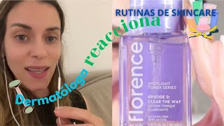 DERMATÓLOGA ANALIZA RUTINAS DE SKINCARE [upl. by Oirevas174]