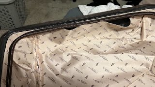 HONEST Review of London Fog Brentwood Luggage Suitcase [upl. by Enetsirk700]