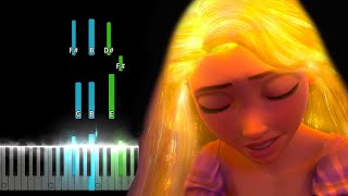 Tangled  Healing Incantation Piano Tutorial [upl. by Eenoj984]