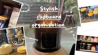 Stylish Cupboard Organisation Aesthetic Hacks for a ClutterFree Home [upl. by Akiemaj]