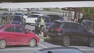 VIDEO Georgia woman tased teacher arrested over parking dispute [upl. by Naillimxam197]