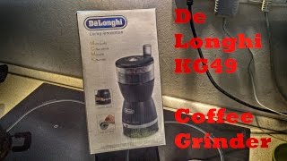 DeLonghi KG49 Electric Coffee Grinder [upl. by Wang]