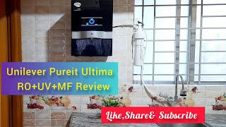 Unilever Pureit Mineral Ultima ROUVMF Water Purifier Reviewপিওরইট মিনারেল আল্টিমা ভাল নাকি খারাপ🤔 [upl. by Wylma]