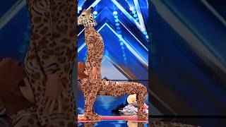 💯AGT Magic 🔥 Man turned into Giraffe 🦒💯 music remix bass beats agt magic trending shorts dj [upl. by Crowns629]