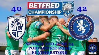 Featherstone Rovers v Swinton Lions [upl. by Pinkerton966]