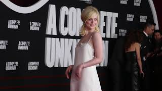 Elle Fanning  premiere of A Complete Unknown ellefanning [upl. by Thomey632]