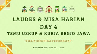 Ibadat Pagi Day 4  Temu Uskup amp Kuria Regio Jawa  Kamis 11 Juli 2024  0600 WIB [upl. by Wycoff937]